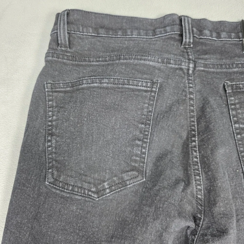Cotton‎ & Co Jeans Mens 32x32 Black Straight Leg Mid Rise Denim Collection